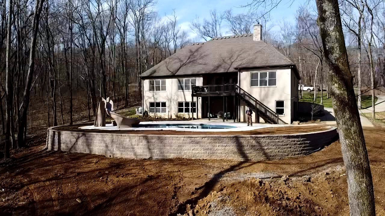 Retaining wall services offered by JP Yard in Franklin, TN