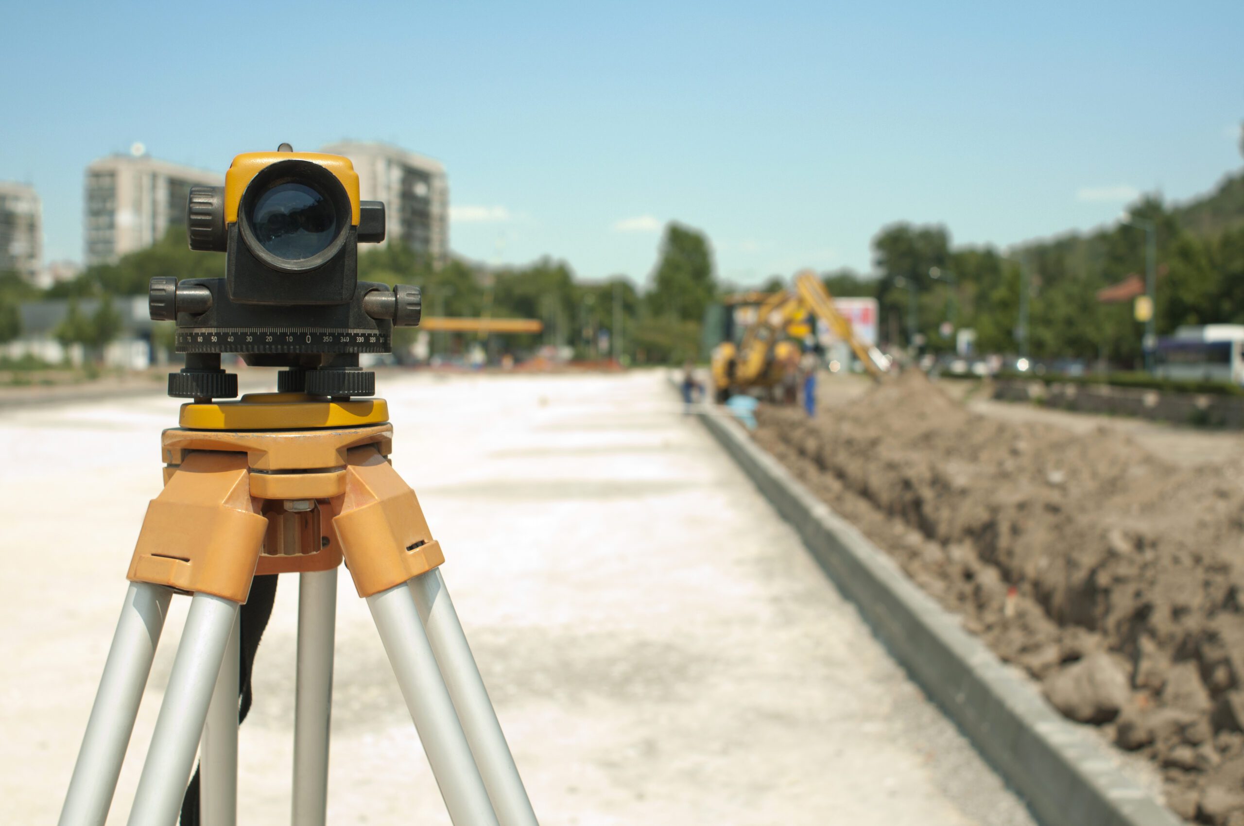 Surveying equipment to infrastructure construction project in Franklin, TN